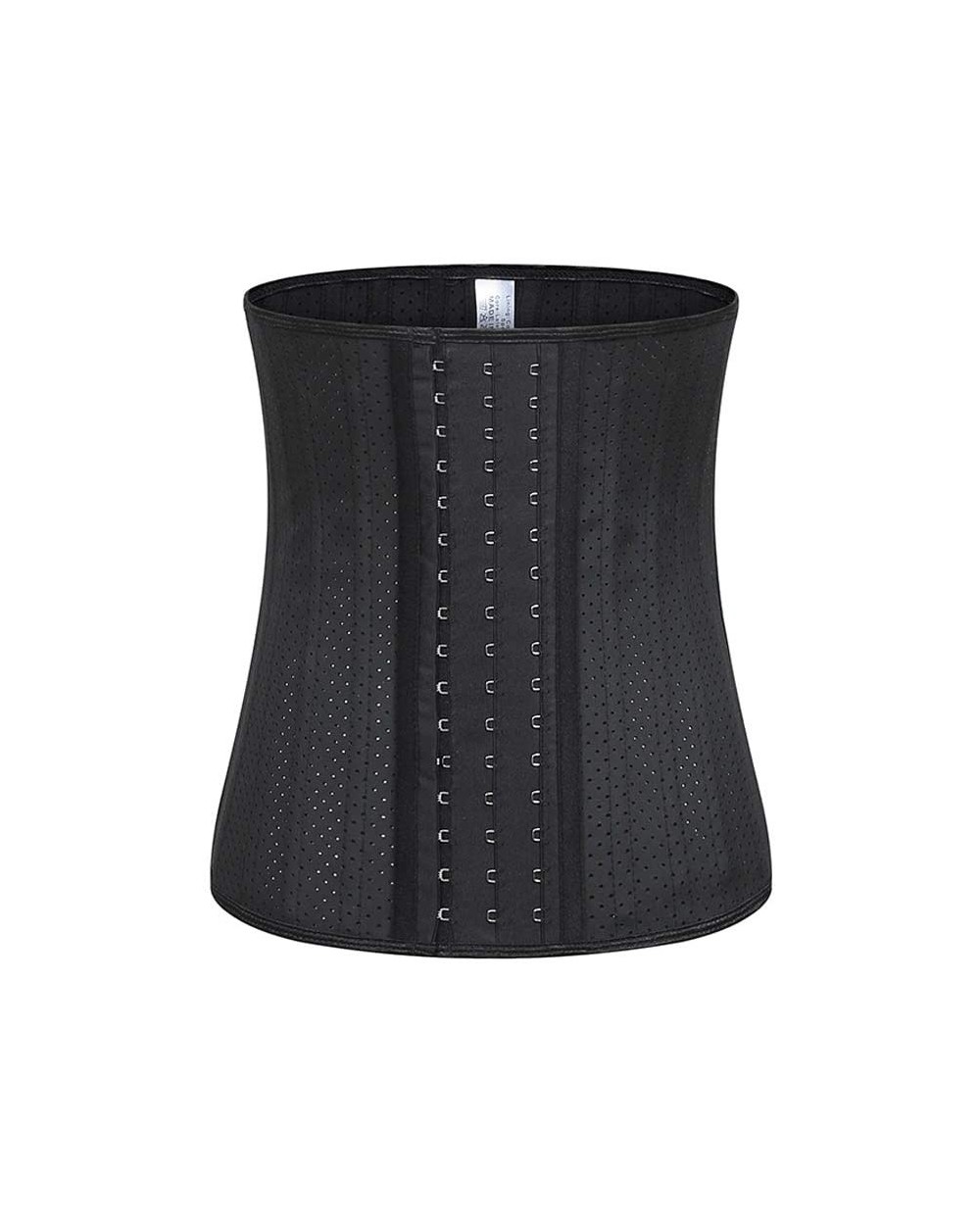 Corsets Waist Trainer-Women Underbust Corset Tops Waist Training Boned Bustier Cinchers Belt-Black-XL - Black - CH18A6UQHQI $...