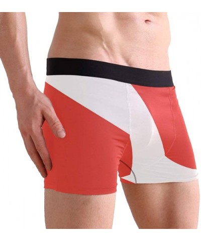 American Flag Firefighter Boxer Briefs Mens Underwear - Scuba Dive Flag - CF18IRENHME $26.94 Boxer Briefs