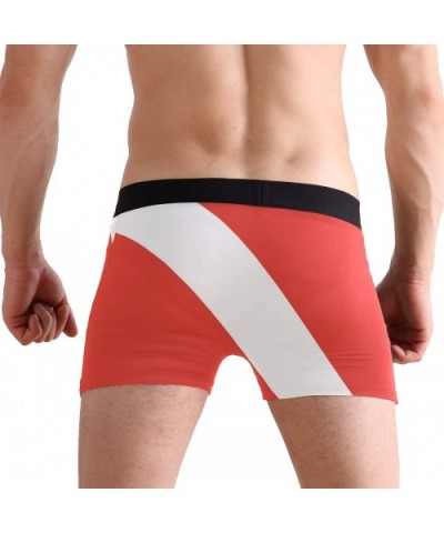 American Flag Firefighter Boxer Briefs Mens Underwear - Scuba Dive Flag - CF18IRENHME $26.94 Boxer Briefs