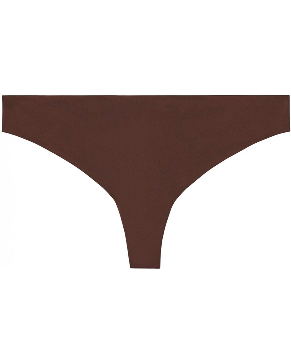 Women's Microfiber Thong - Spiced Nude - CB18UZXETZN $25.83 Panties