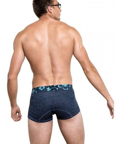 Mens Underwear- Supima Premium Cotton Stretch Boxer Brief - Dl01-p - CB184G2KK3I $44.87 Boxer Briefs