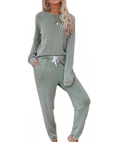 Womens Tie Dye Sweatsuit 2 Piece Pullover Sweatshirts Drawstring Sweatpants Pajamas Set - 3-light Green - C2199GIHH6L $65.04 ...