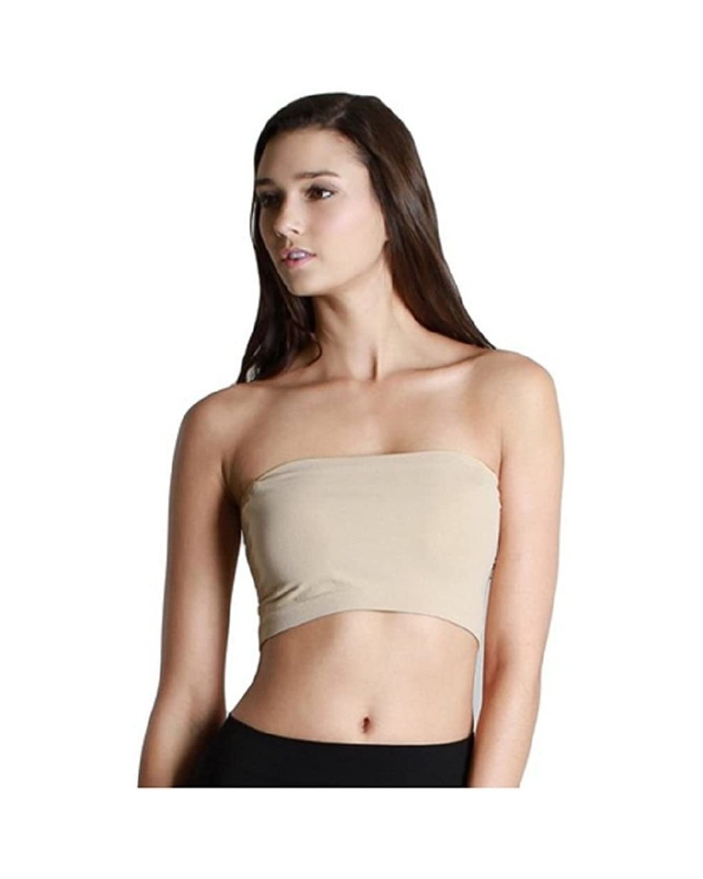 Women's Bandeau Top - Stone - CK11AHH196V $16.99 Bras