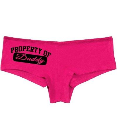 Property of Daddy BDSM DDLG CGL Daddys Princess Athletic Look - Black - CW18LTK96KS $22.00 Panties
