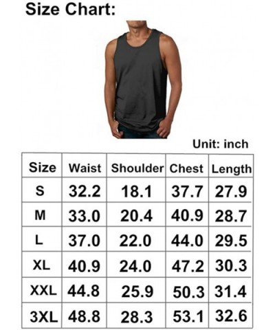 Avatar The Last Airbender Adult Tank Top Cotton Sleeveless T-Shirts Casual Workout Muscle Athletic Vest Undershirts Black - W...