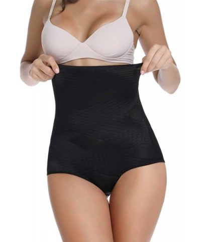 High Waist Girdle Panties for Women Tummy Control Shapewear Briefs Shaping Underwear Body Shaper - Black - CN18SA6LHM5 $27.17...