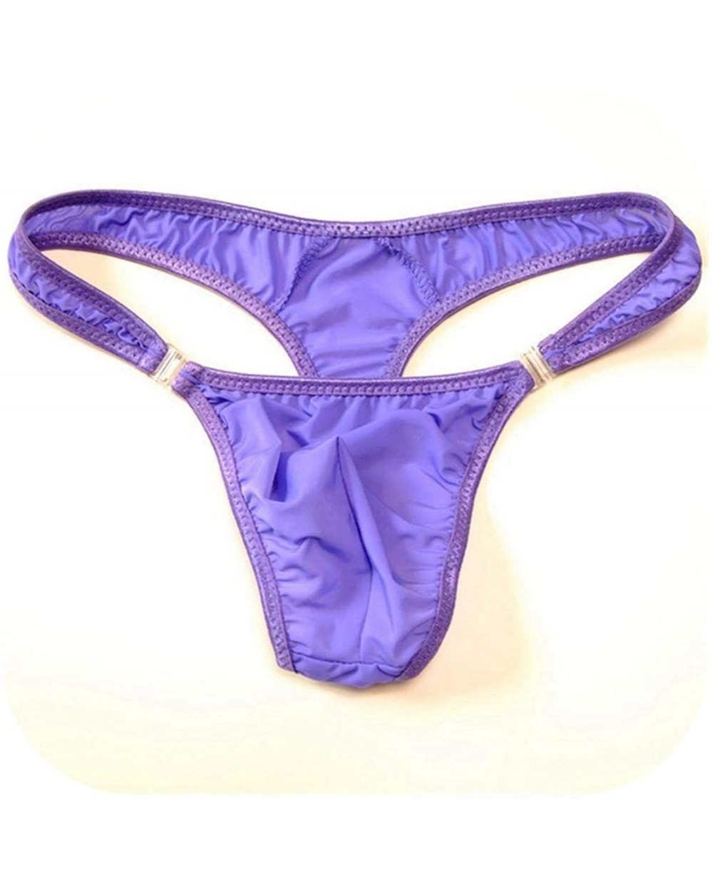 Sexy Underwear Translucent Men Nylon Thongs on Bikini Briefs G-Strings/Jocks/Tanga/T-Back Size - Purple - C2198OTCWHU $43.28 ...