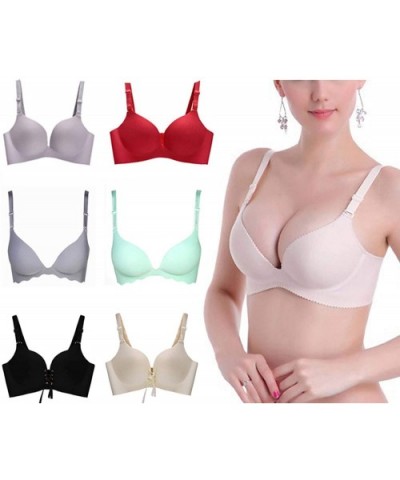 Sexy Women Bra Push Up Seamless Underwear Bras for Women Push Up Bralette Lingerie Wire Free Soutien Gorge - 026cpink - CI18W...