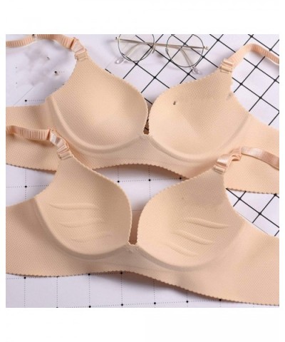 Sexy Women Bra Push Up Seamless Underwear Bras for Women Push Up Bralette Lingerie Wire Free Soutien Gorge - 026cpink - CI18W...