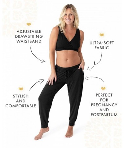 Everyday Maternity Joggers/Lounge Pants for Women - Black - CV19CY598QL $49.73 Bottoms