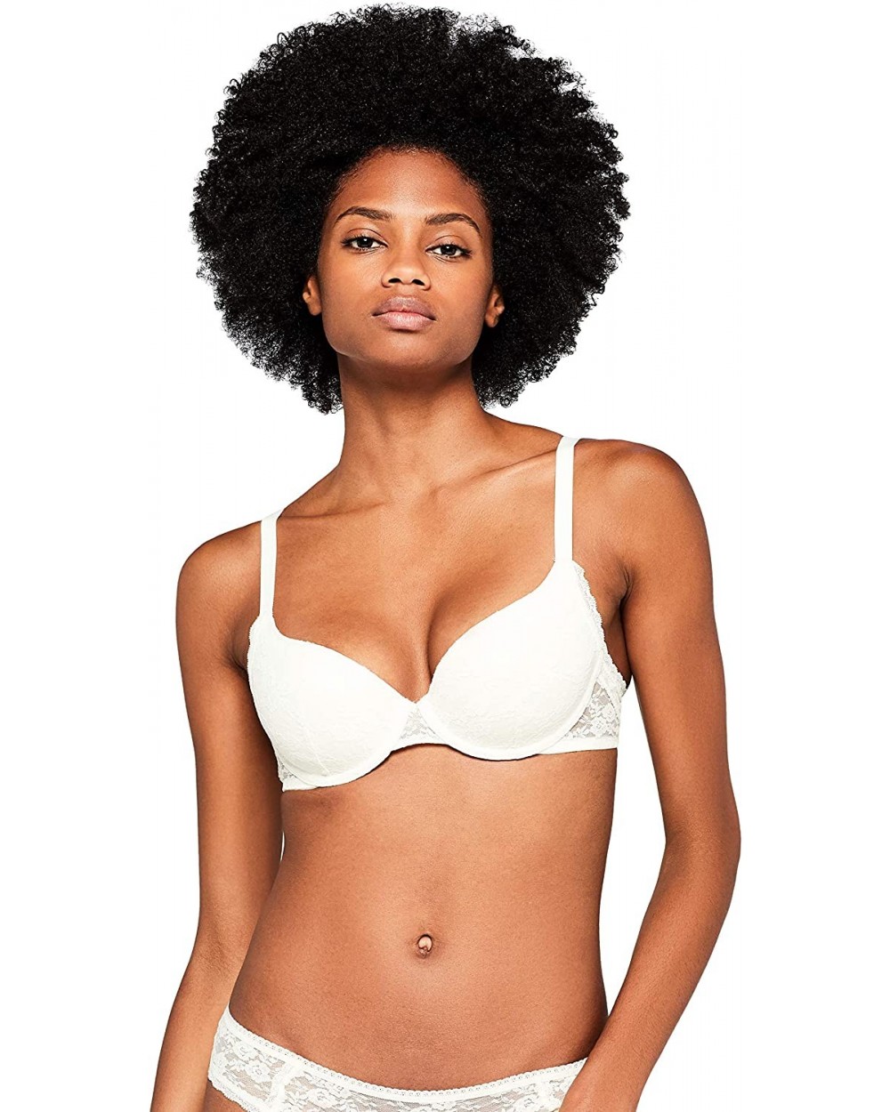 Women's Soft Lace Push-up Bra - Off-white Cream - CV12MA9EX66 $25.84 Bras