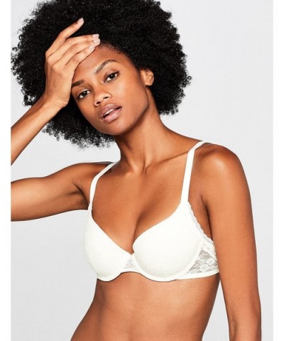 Women's Soft Lace Push-up Bra - Off-white Cream - CV12MA9EX66 $25.84 Bras