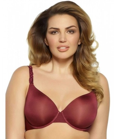 Lissa Full Support Contour Bra Bra - Tawny Port - CJ12O0G7HR1 $46.58 Bras