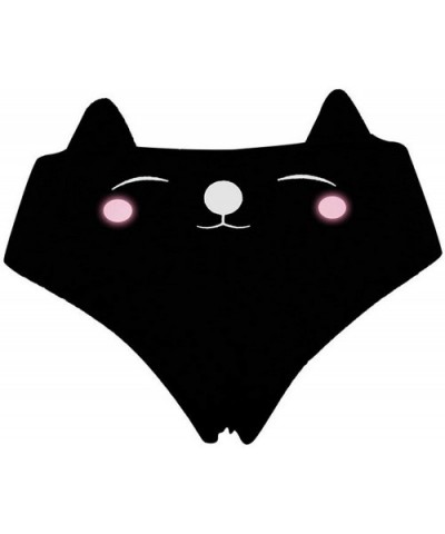 Womens Breathable Panties Cartoon Cat Ear Comfort Underwear Cotton Bikini Panty Hipster Briefs - Black - CE18LRZ4M77 $14.88 P...