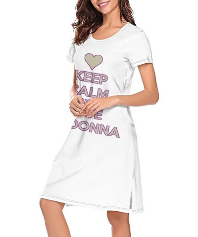 Madonna-New-Album-Madame-X- Sexy Nightgowns Long Nightdress Sleepshirts Pajamas for Women Men - White-336 - C819DYCNQCI $44.6...