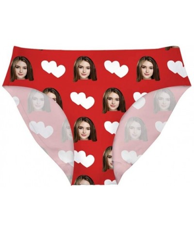 Custom Women's Panties Seamless Underwear with Photo A Great Gift for Her - Multi01 - CD197M2C5SK $36.18 Panties