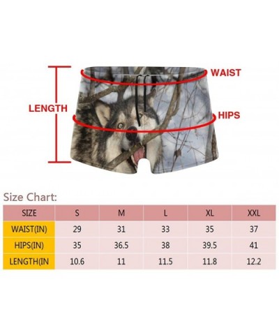 Cool Men's Boxer Shorts Printed Surf Boxer Shorts Pants Soft and Comfortable Quick Dry - Black - C419DYX0MRO $40.73 Boxers