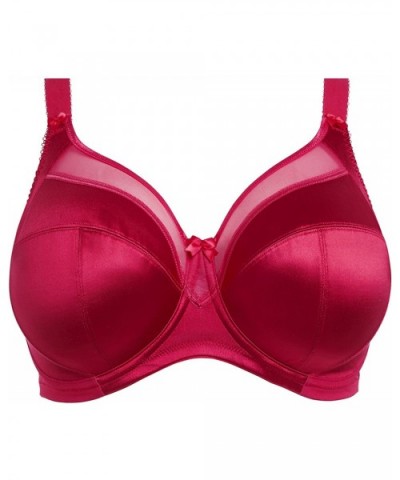 Keira Underwire Banded Bra Underwear - Plum - CK12NS6INNP $39.44 Bras