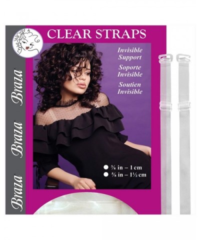 Clear Bra Straps - Narrow or Wide - C2111YNLQNT $13.19 Accessories