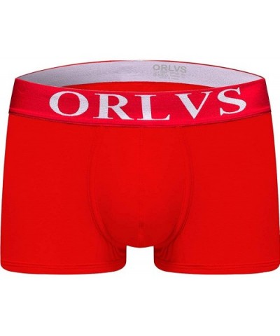 Men's Boxer Brief Underwear - Red*6 - CJ193QRDGDR $59.35 Trunks