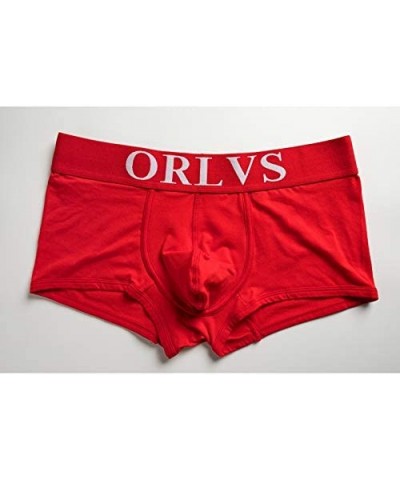 Men's Boxer Brief Underwear - Red*6 - CJ193QRDGDR $59.35 Trunks