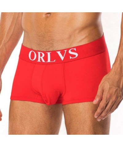 Men's Boxer Brief Underwear - Red*6 - CJ193QRDGDR $59.35 Trunks