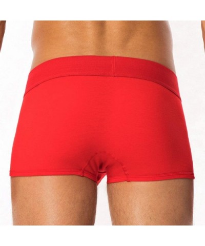 Men's Boxer Brief Underwear - Red*6 - CJ193QRDGDR $59.35 Trunks