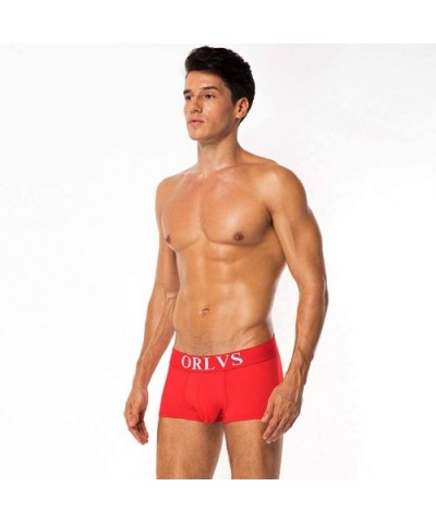 Men's Boxer Brief Underwear - Red*6 - CJ193QRDGDR $59.35 Trunks