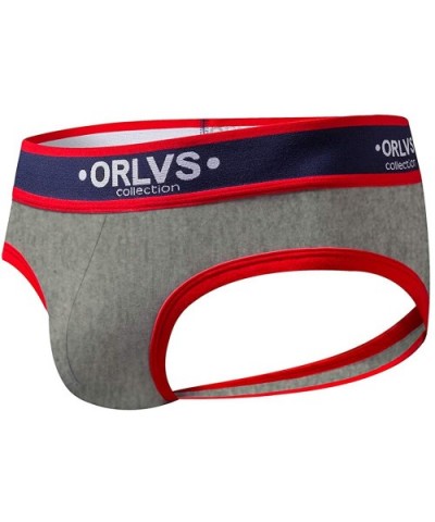 Men's Jockstrap Elastic Waistband Underwear Supporter Jock Straps for Men - White+sapphire+black+red+gray - C9192ENTNYT $39.4...