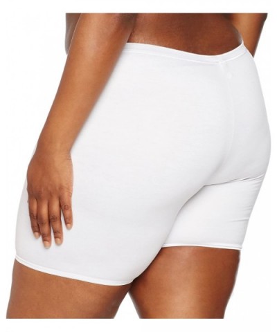 Women's Plus Size High Stretch Short Leg Panties 625541 - White (White 62554120) - CB121QWIA5D $56.78 Panties