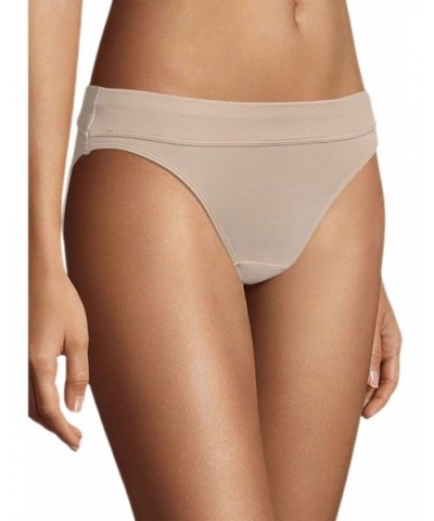 Women's Comfort Revolution Incredibly Soft Bikini - Heather Grey - CE18N0G0W5I $14.44 Panties