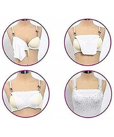 3pcs Anti Peep Invisible Bra-Small Lace Breathable Women Underwear Breast Coverage Clip-on Mock Camisole Bra - CB1940ITCZ6 $1...