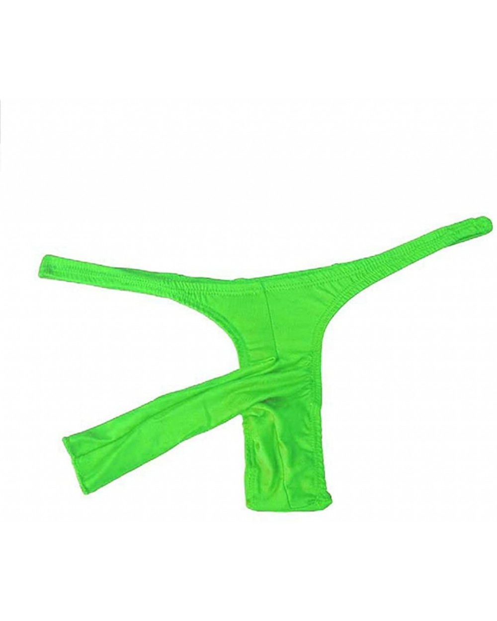 Fashion Men's Sexy Open Sheath Thongs Sretch G-String T-Back Micro Briefs Underwear - Green a - CD196I08806 $11.23 G-Strings ...