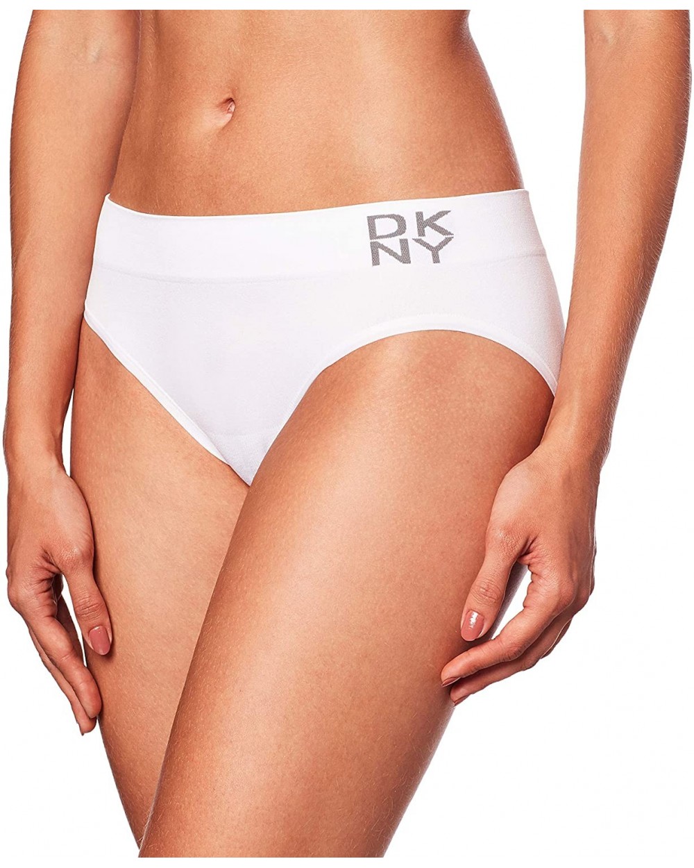 Women's Energy Bikini - Dark White/Socialite Grey - C2124ZBPPIN $15.00 Panties