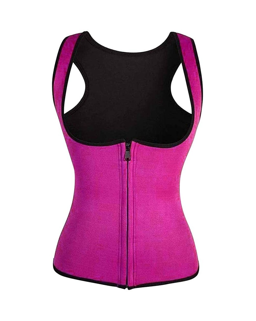 Women Fitness Corset Sport Body Shaper Vest Ladies Waist Workout Slimming Shapewear - Hot Pink - CA194Q40TAQ $16.74 Nightgown...